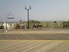 entlang dem Boardwalk